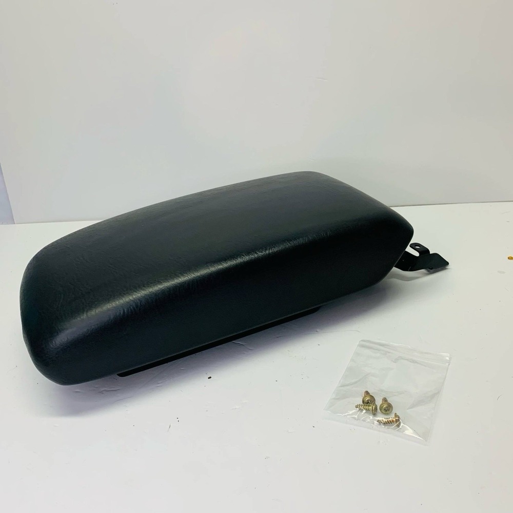 2002-2006 Toyota Camry Center Console Black Leather Armrest Lid Storage‎ OEM